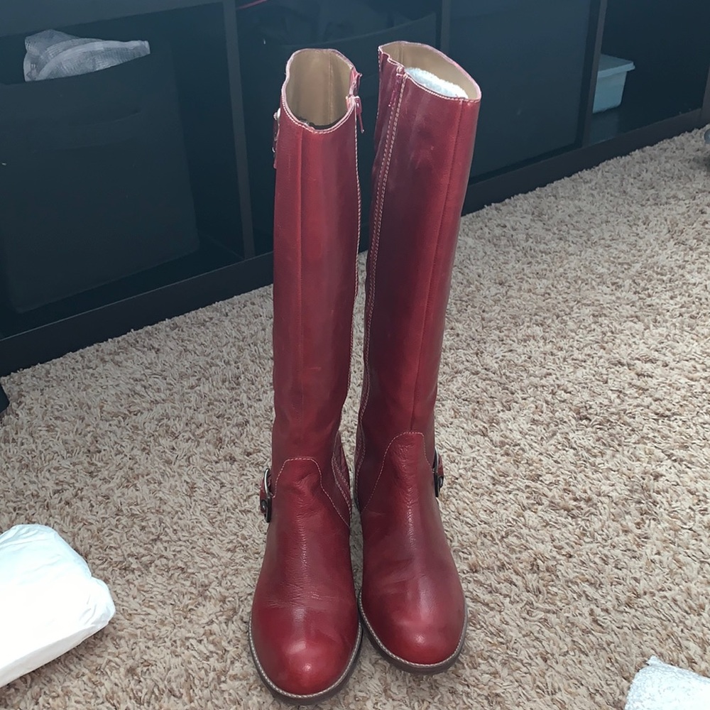 Anthropologie Shuler and Sons boots size 8 1/2